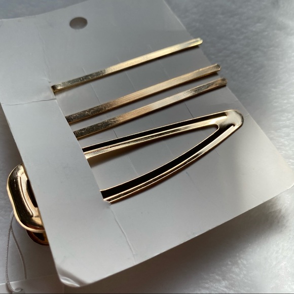 Think of Us Hair Clip Set - Gold - Fashion Nova - Picture 6 of 6